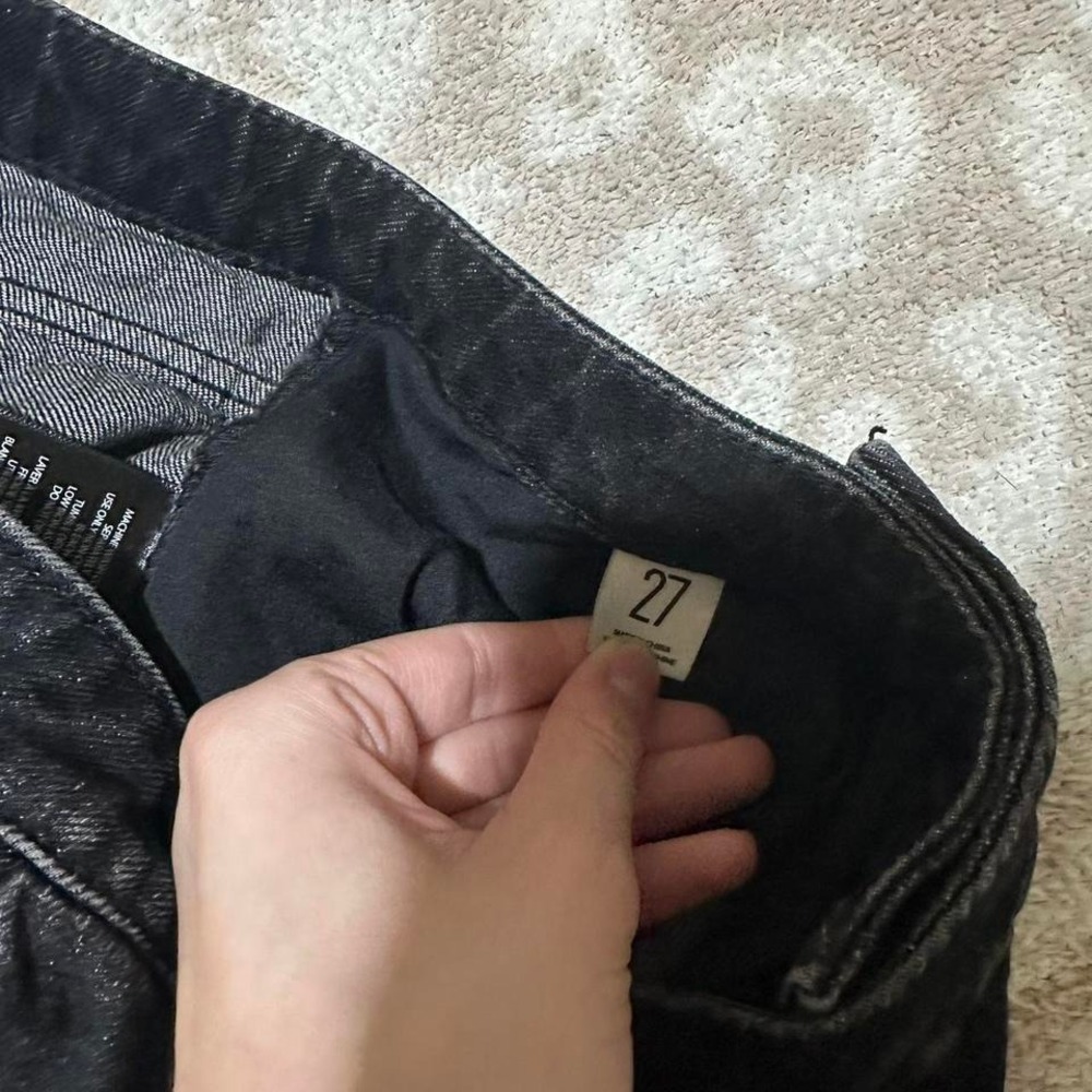 BDG black denim skort – size 27 - Picture 3 of 4
